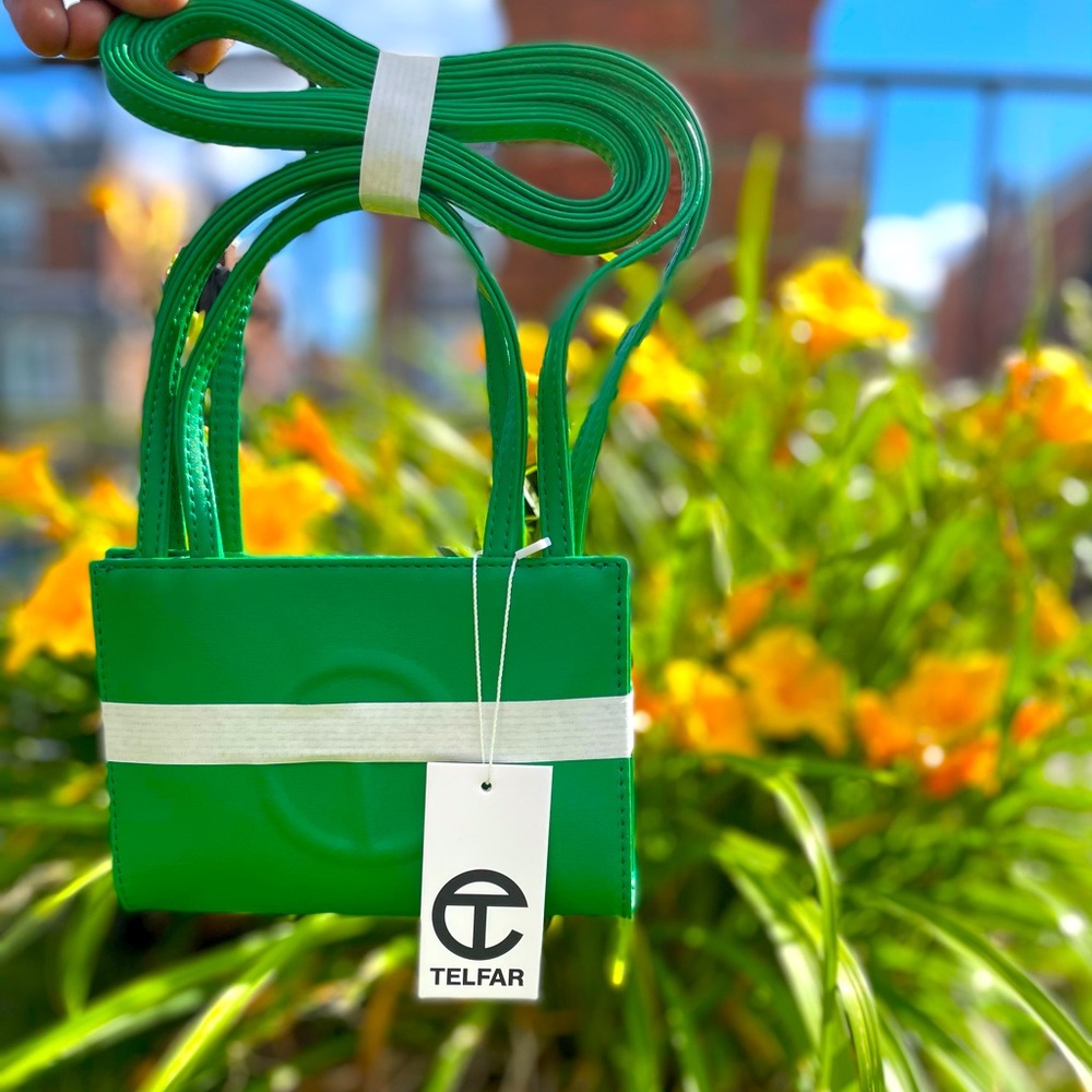 Telfar Bag Small Greenscreen